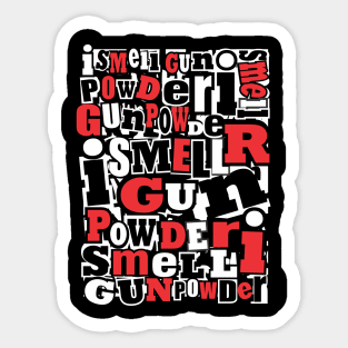 Gunpowder (3) Sticker